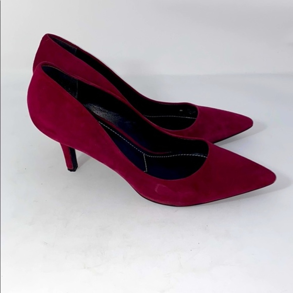 Charles‎ David Sway II Suede Pointed-Toe Pumps